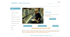 Desktop Screenshot of aiswalibraries.org.au